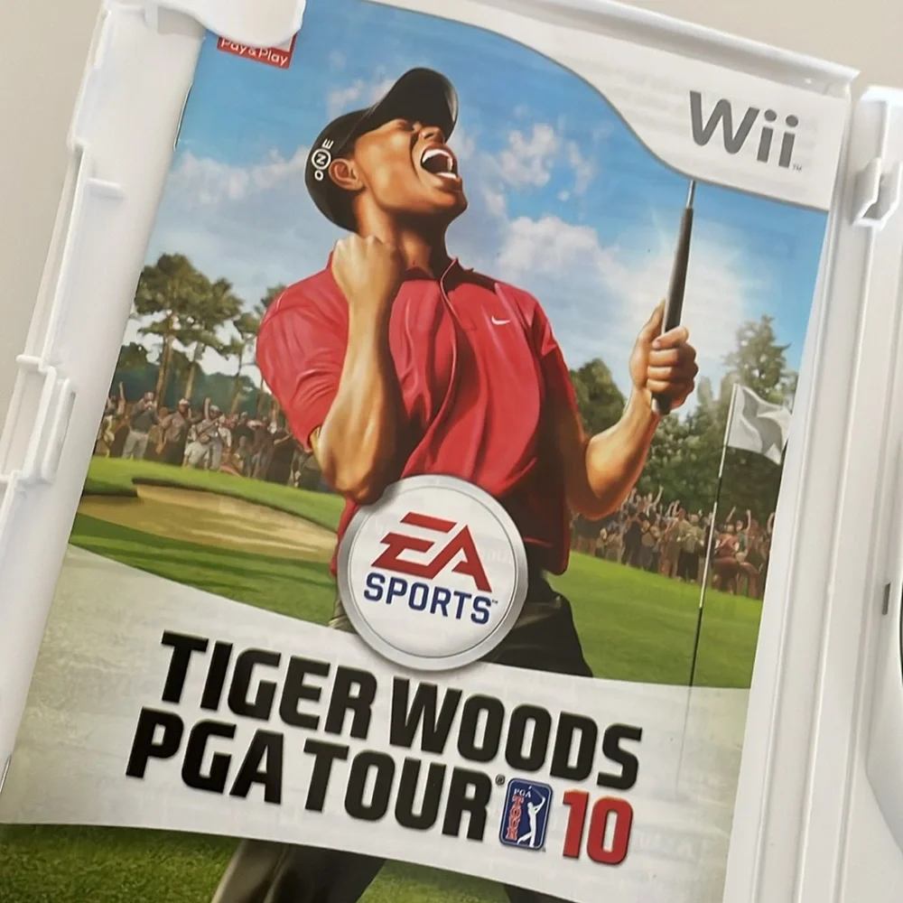 Nintendo Wii 2009 Tiger Woods PGA Tour 10 Video Game